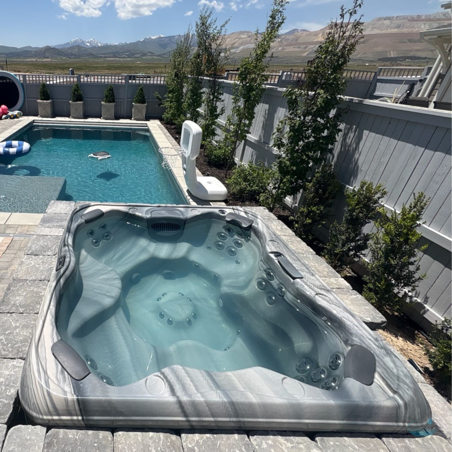Custom Spa Construction in Utah by A Pool and Spa