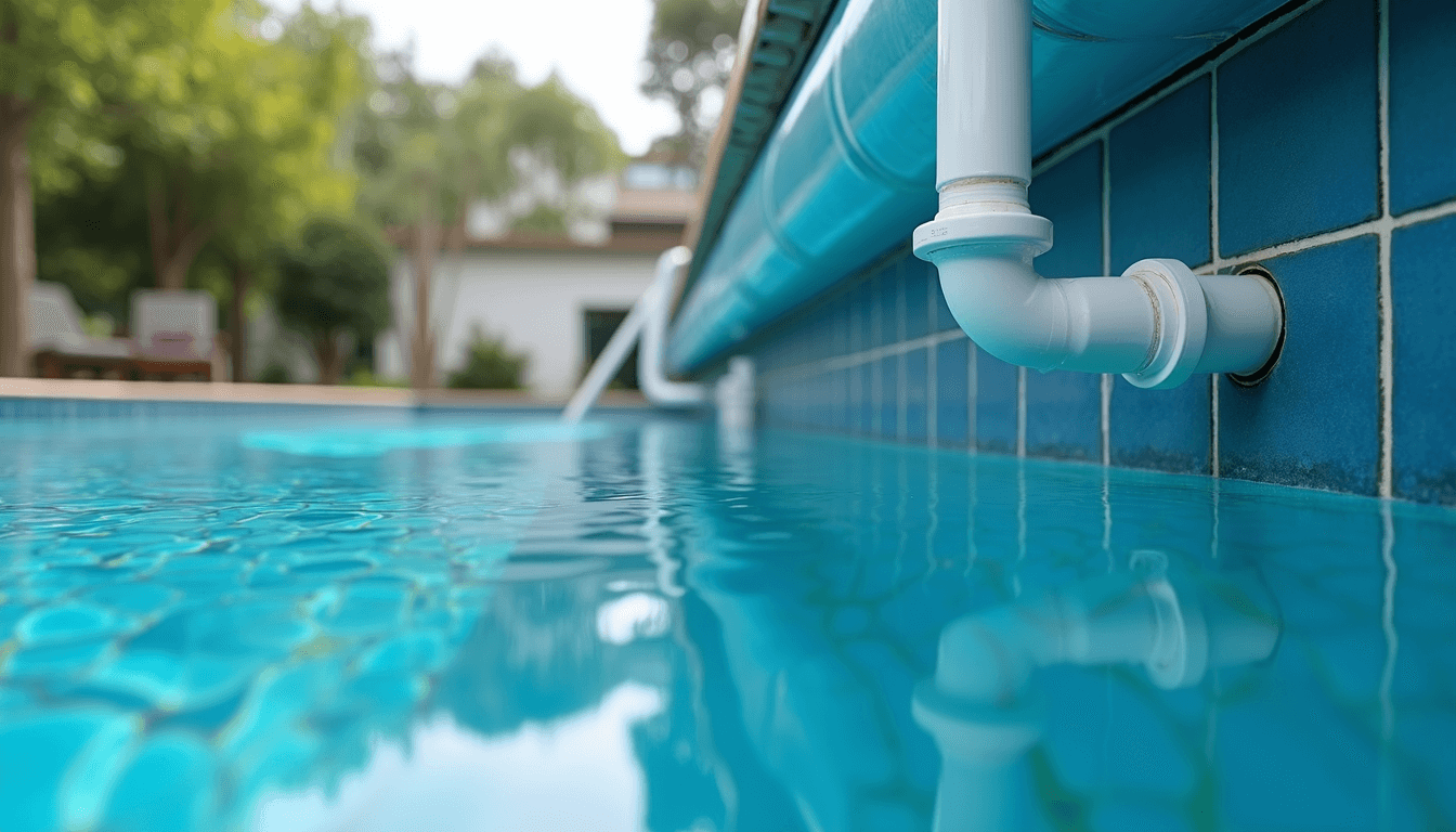 Routine cleaning of pool filter system