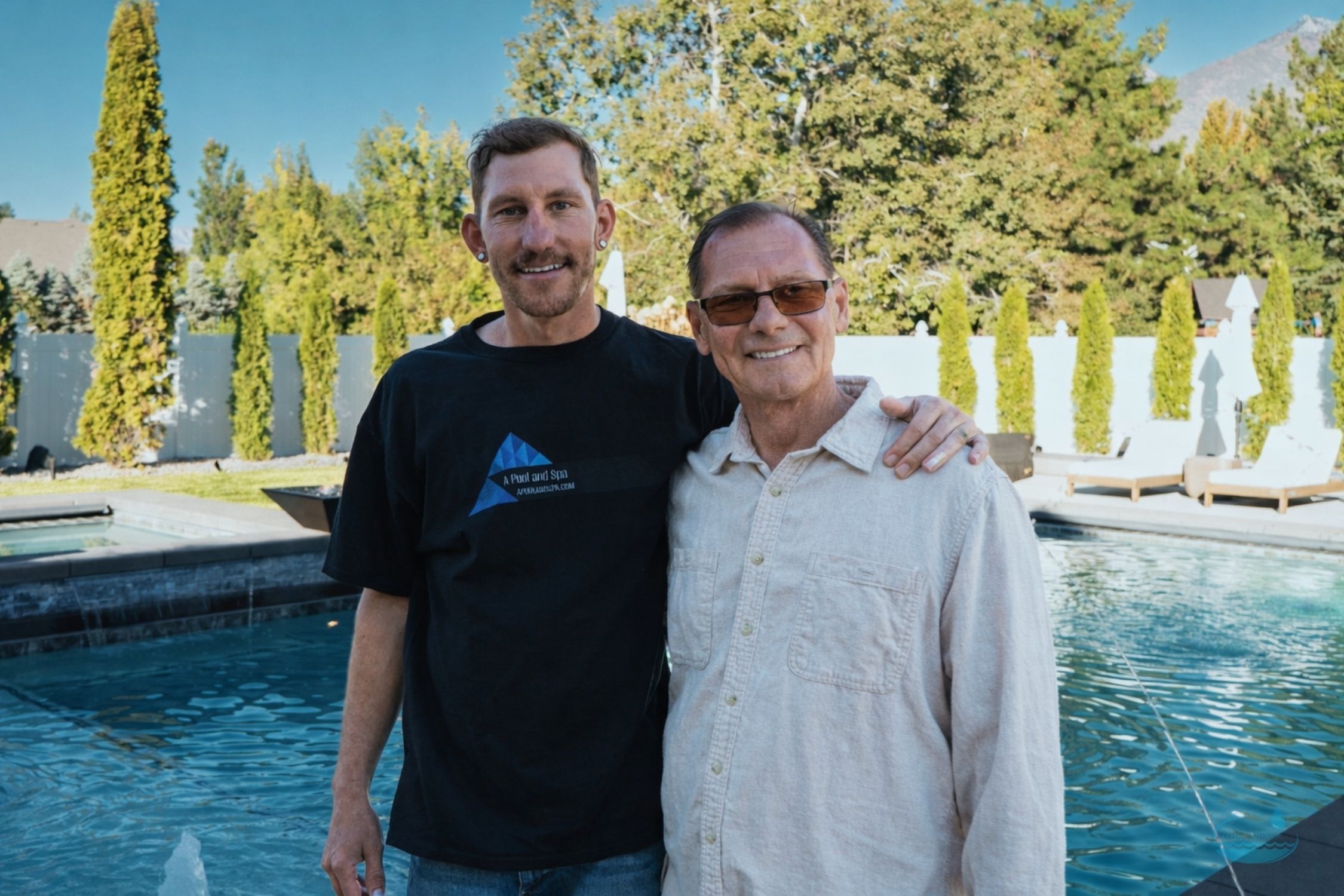 Shawn and Bob from A Pool and Spa