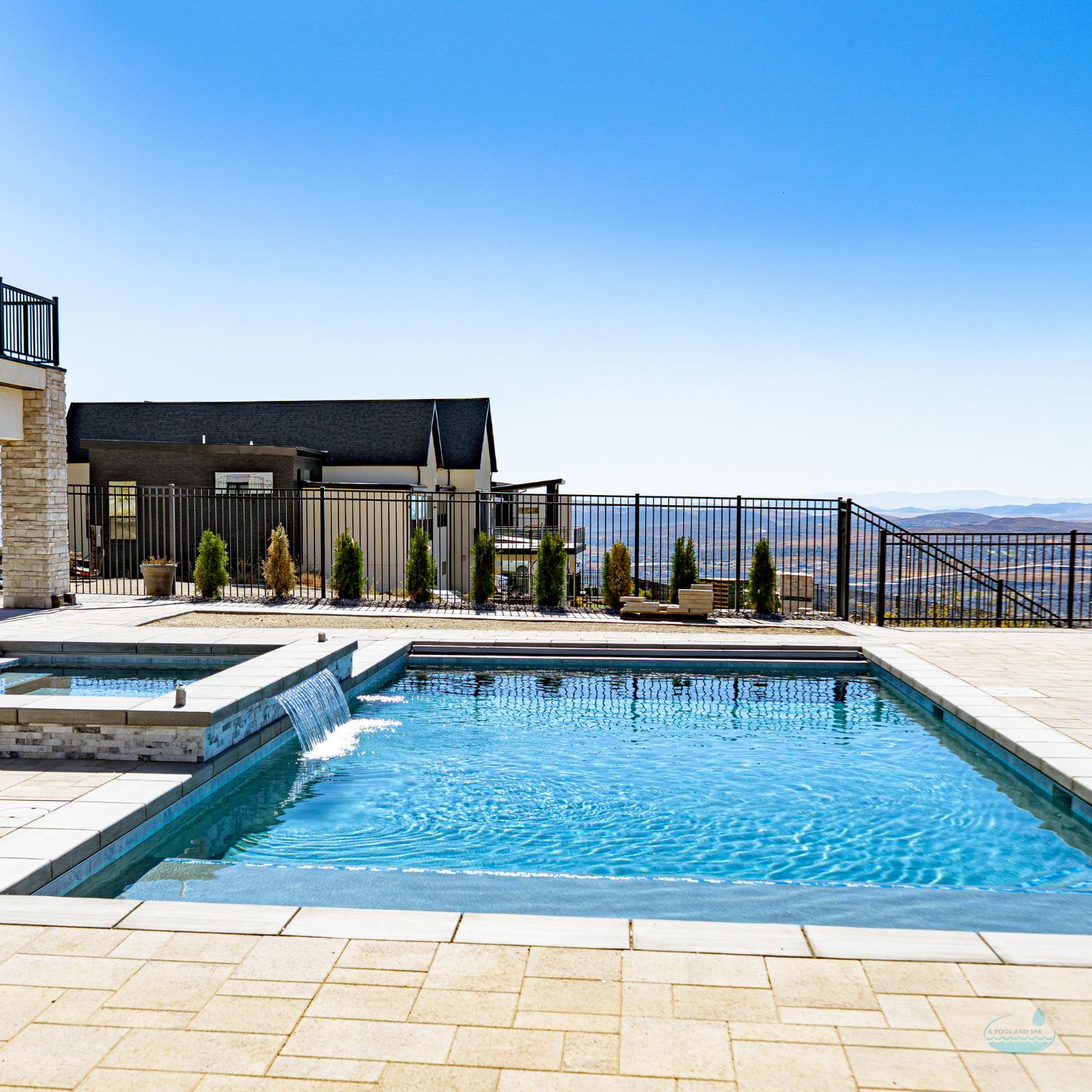 Architectural Water Features for Modern Pool Designs - A Pool and Spa