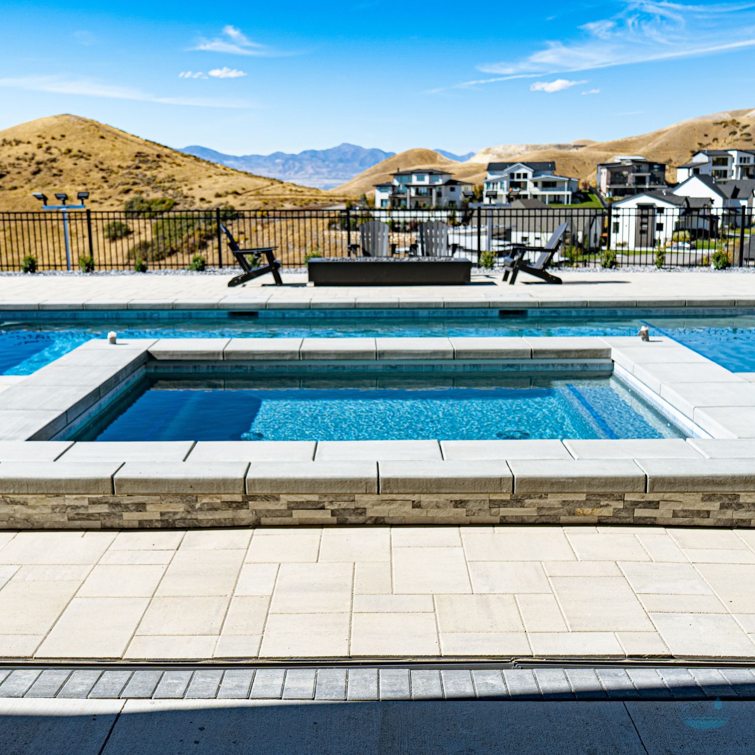 Custom Inground Concrete Spa Contractor for Utah - A Pool and Spa