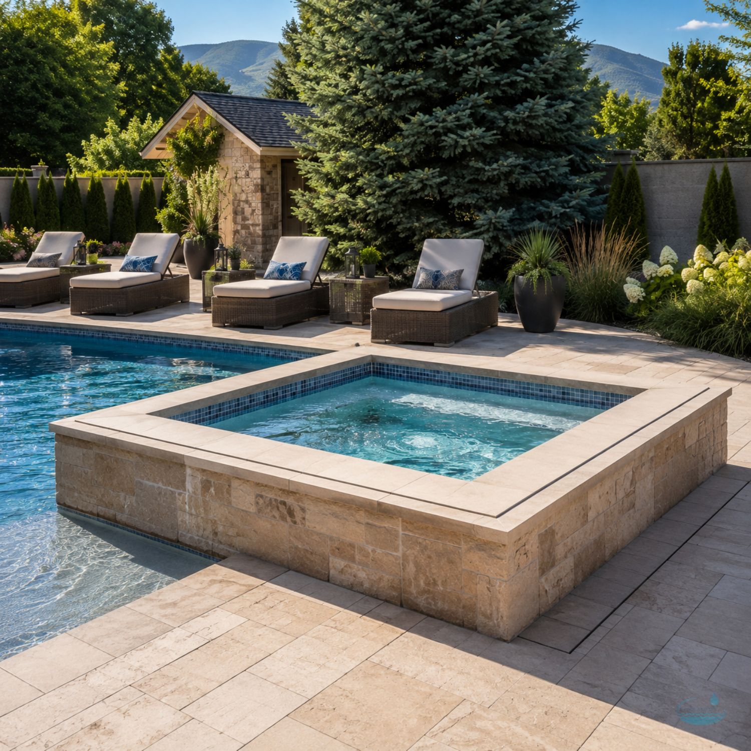 Backyard Spa Builder for Herriman Utah