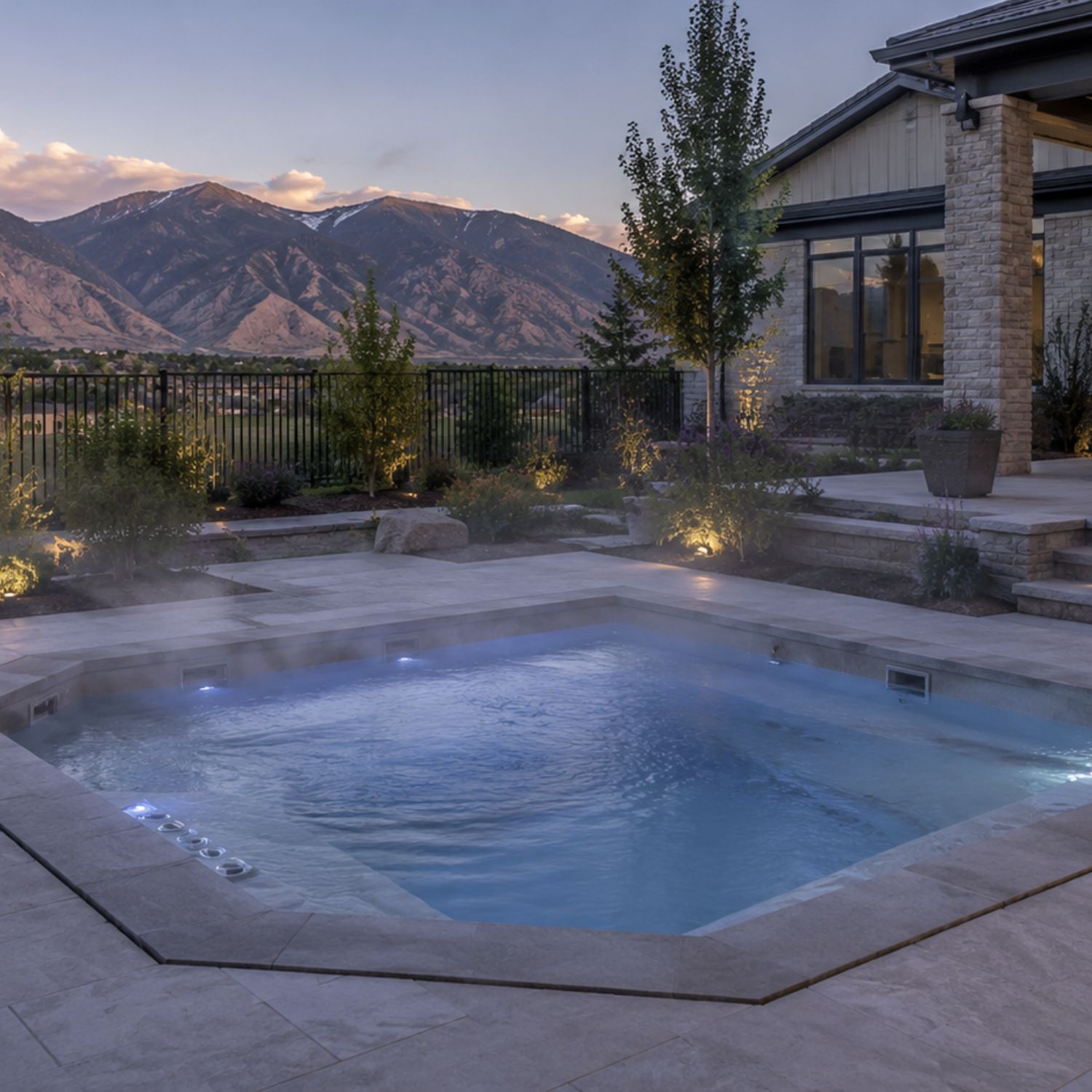 In-ground Spa Builder for Utah Properties